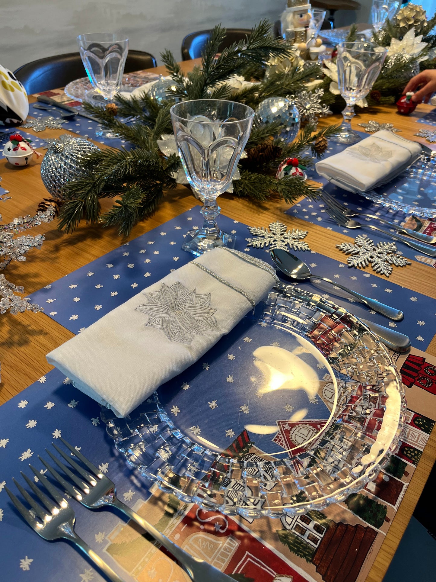 Gingerbread Christmas Gloss Paper Placemat