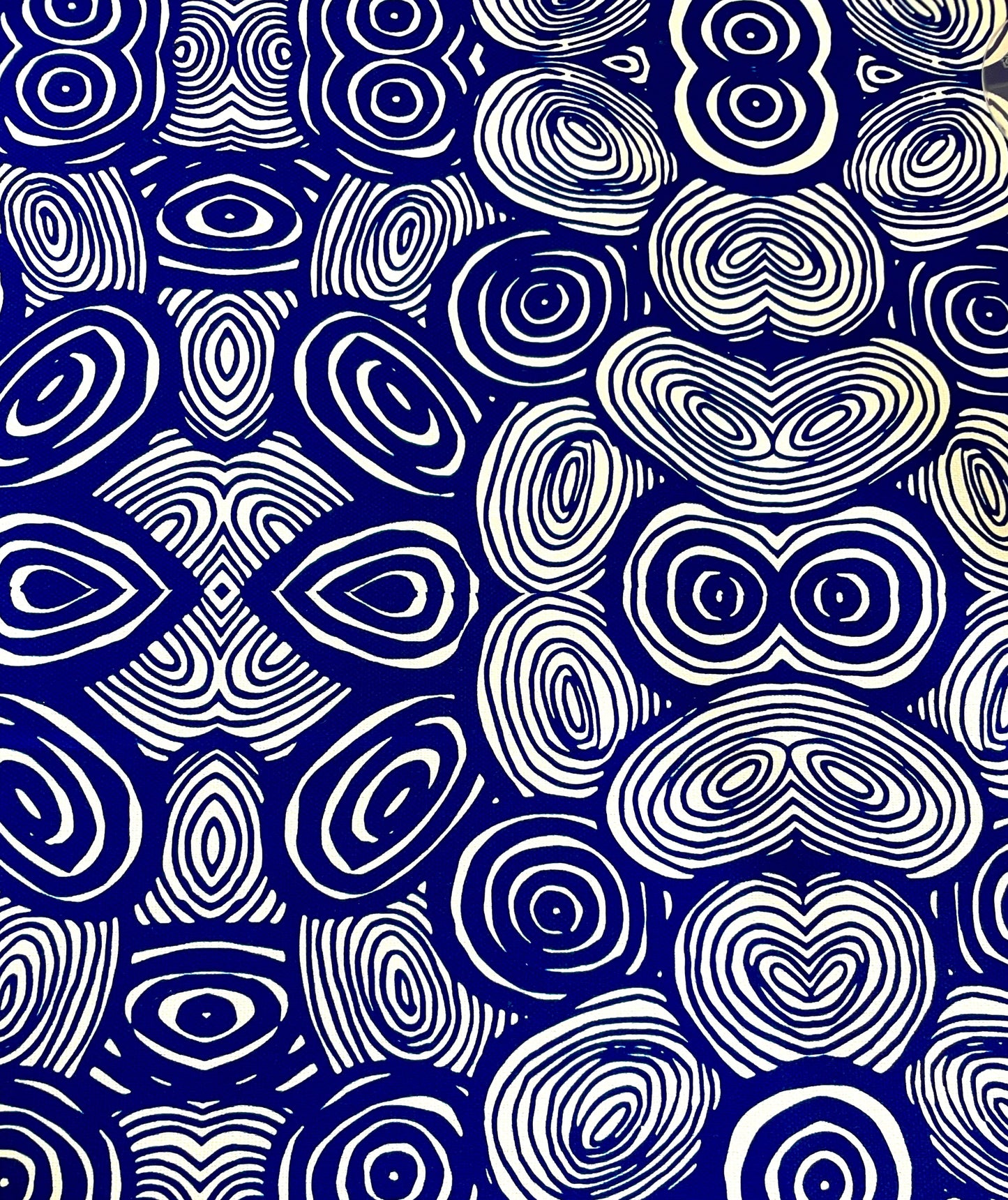 Navy Blue Water Resistant Table Cloth