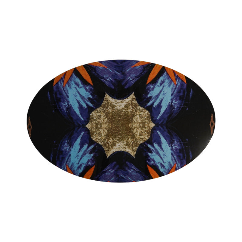 Isabella Oval Double Sided Vinyl Placemat