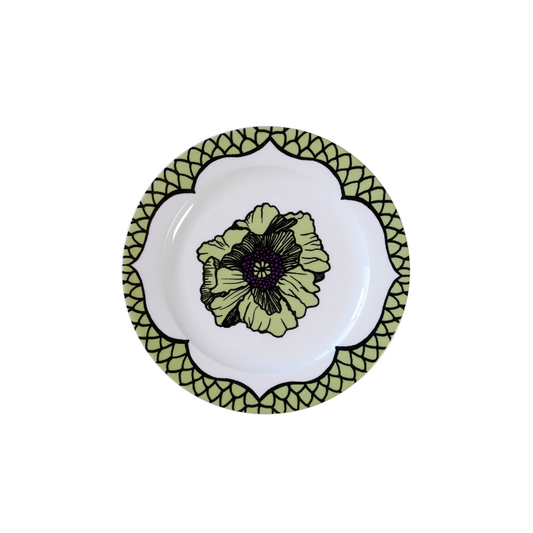 Green Porcelain Plates