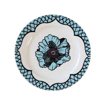 Turquoise Porcelain Plates