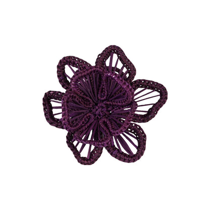 Artisan Grape Flower Napkin Ring