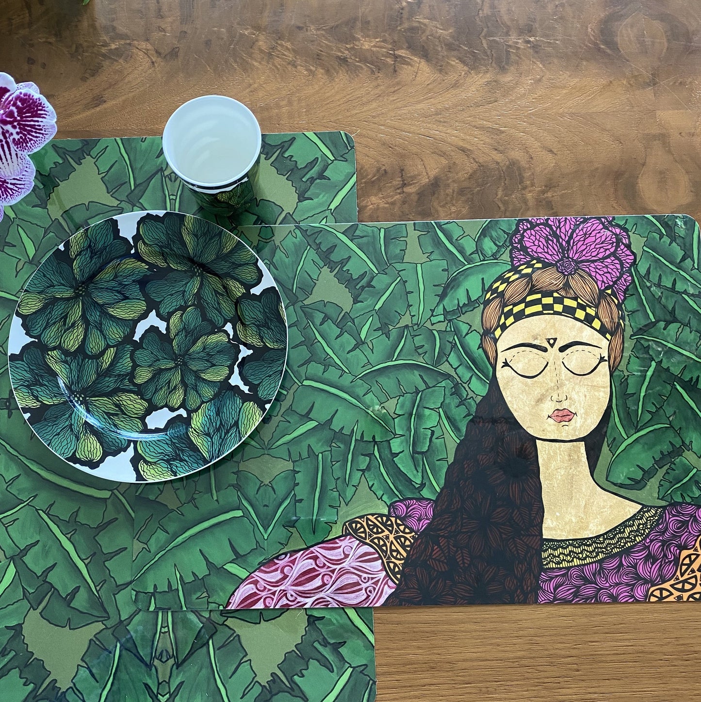 Beautiful Women Vinyl Placemats