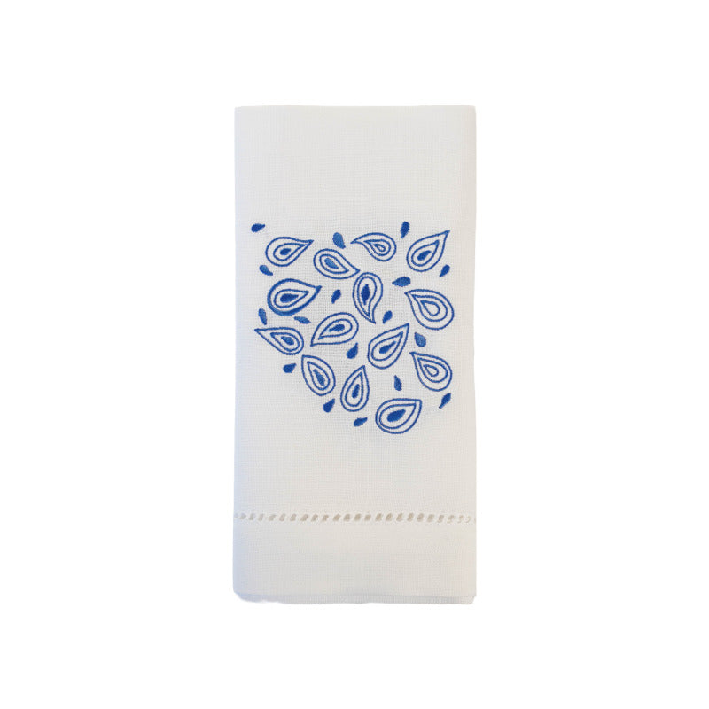 Menina Blue Embroidered Napkins