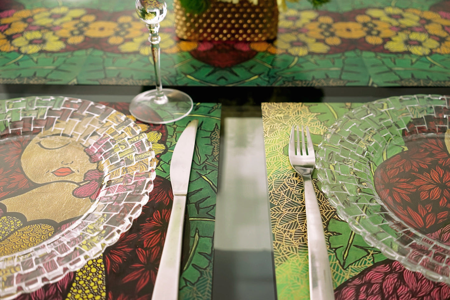 Aryani Gloss Paper Placemats