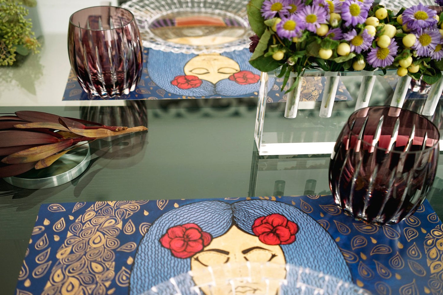 Beautiful Women Vinyl Placemats