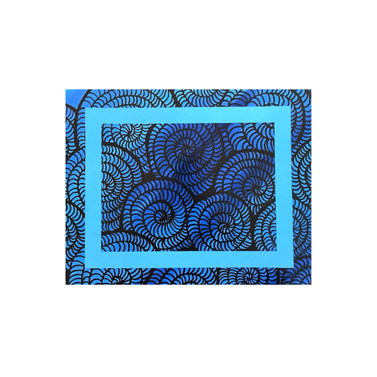 Blue Ropes Gloss Paper Placemats