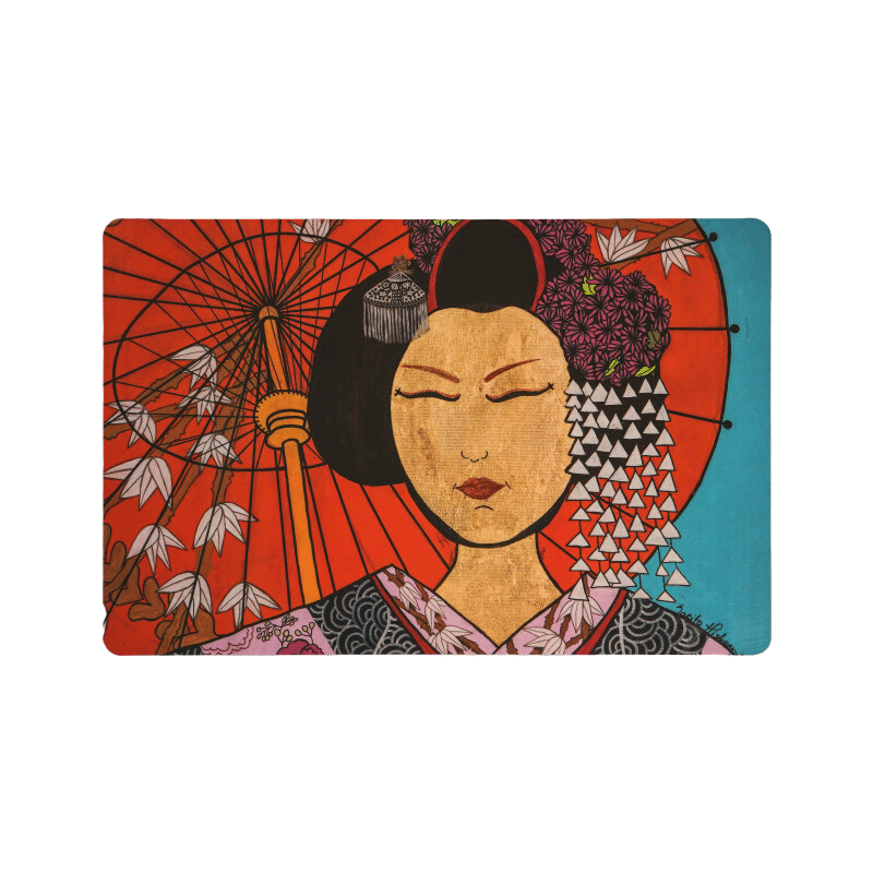 Geisha Double Sided Vinyl Placemat