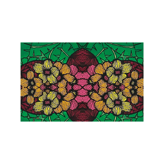 Aryani Flowers Gloss Paper Placemats