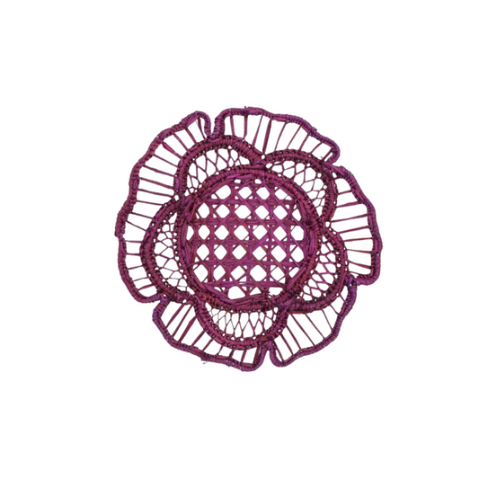 Artisan Woven Grape Coasters